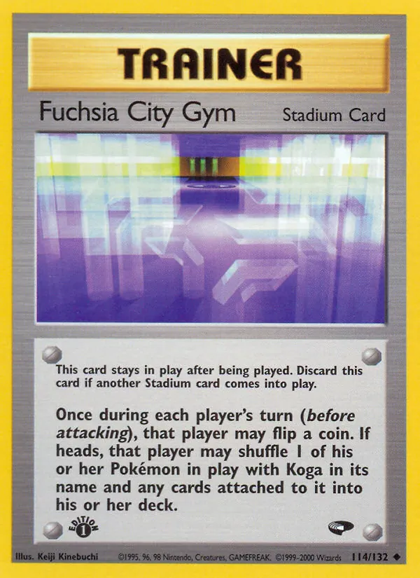 Fuchsia City Gym, Gym Challenge No. 114