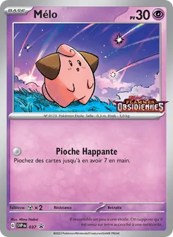 Mélo, SVP Black Star Promos Nº 037 Holo