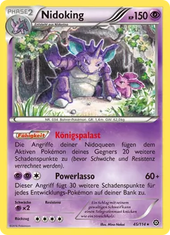 Nidoking, Dampfkessel Nº 45 Normal