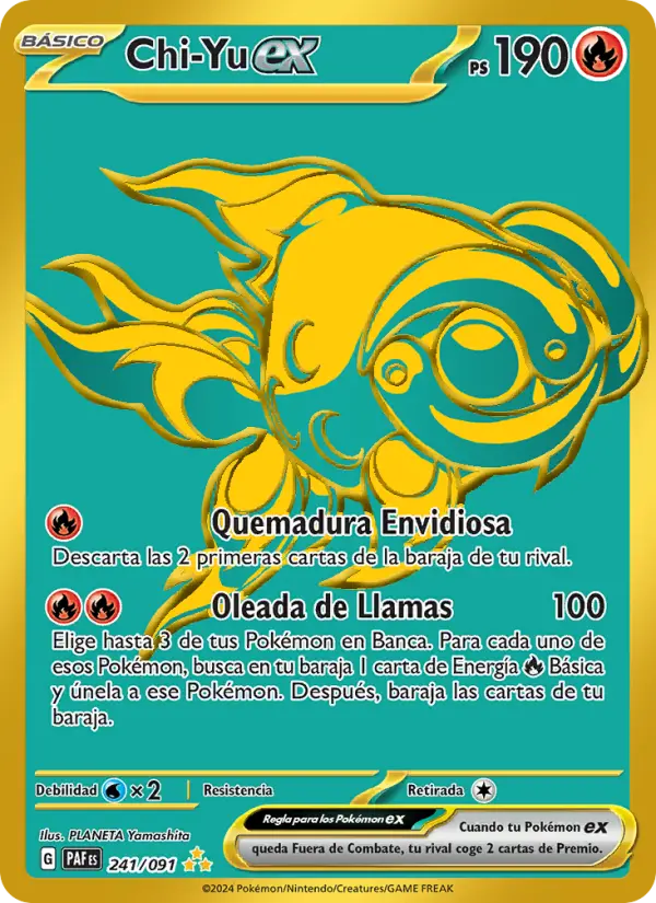 Chi-Yu ex, Destinos de Paldea Nº 241