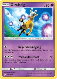 Girafarig, Echo des Donners No. 94 Normal