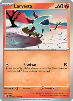Larvesta, Fulgor Negro No. 015 Normal