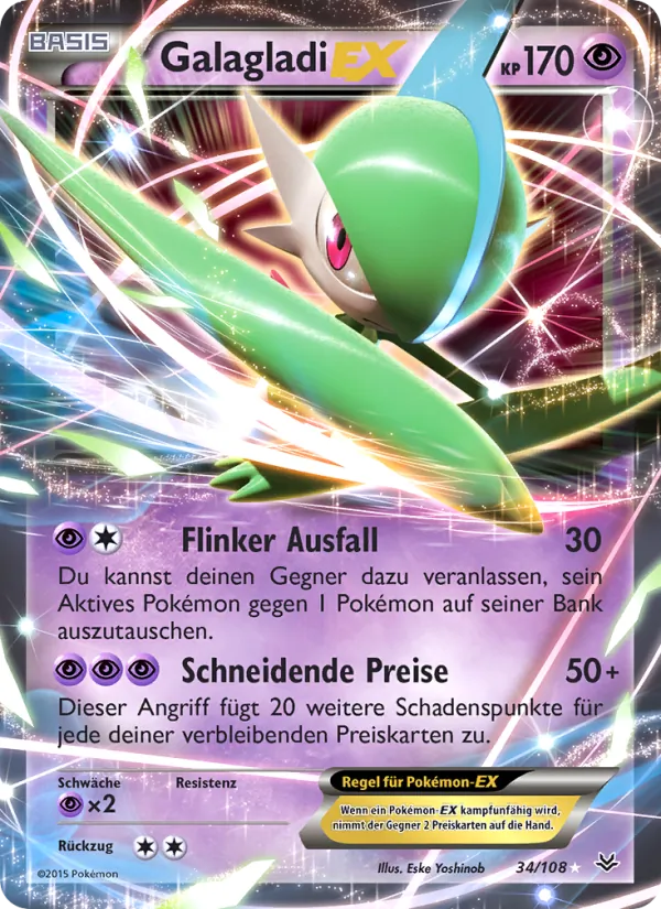 Galagladi EX, Drachenleuchten Nº 34