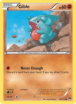 Gible, BREAKpoint No. 68 Normal
