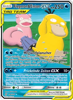 Flegmon & Enton GX, Bund der Gleichgesinnten No. 218 Normal