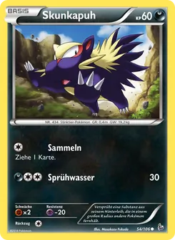 Skunkapuh, Flammenmeer Nº 54 Normal