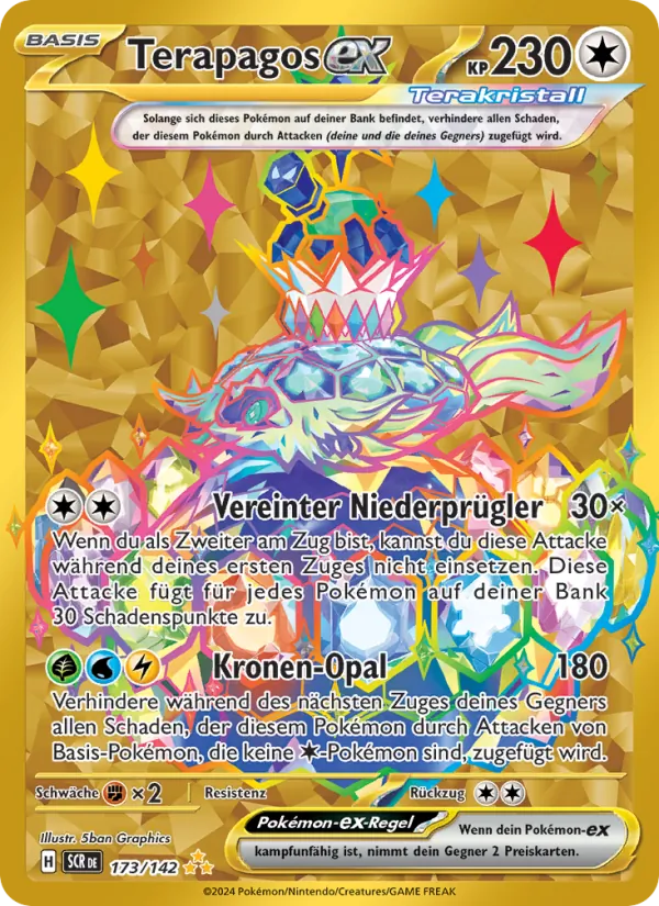 Terapagos-ex, Stellarkrone Nº 173