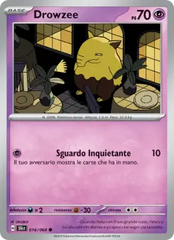 Drowzee, Segreto Fiabesco Nº 016 Normal