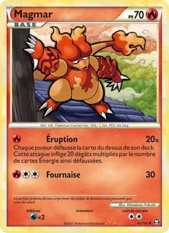 Magmar, Triomphant Nº 42 Normal