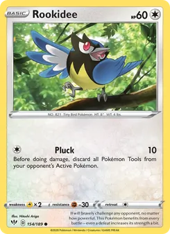 Rookidee, Darkness Ablaze No. 154 Normal