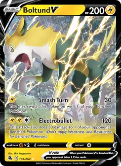 Boltund V, Fusion Strike No. 103 Holo
