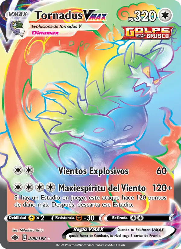 Tornadus VMAX, Reinado Escalofriante No. 209
