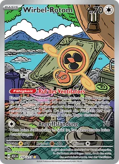 Wirbel-Rotom, Erhabene Helden Nº 250 Holo