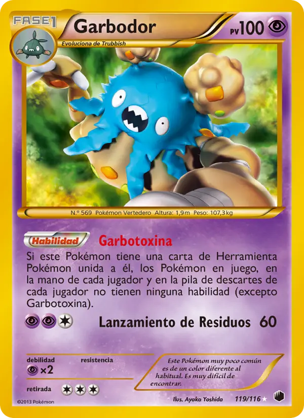 Garbodor, Glaciación Plasma No. 119