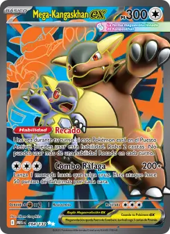 Mega-Kangaskhan ex, Megaevolución Nº 164 Holo