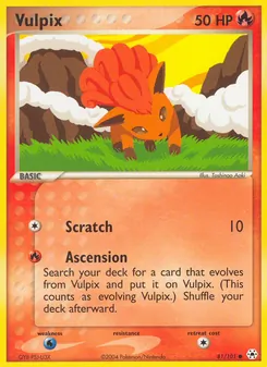 Vulpix, Hidden Legends No. 81 Normal