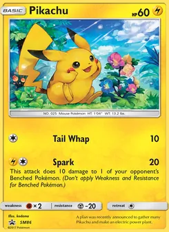 Pikachu, SM Black Star Promos No. SM86 Normal