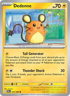 Dedenne, Perfect Order No. 029 Normal
