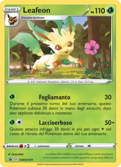 Leafeon, SPSC Promo No. SWSH191 Normal