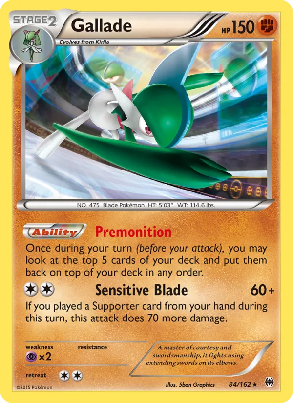 Gallade, BREAKthrough Nº 84