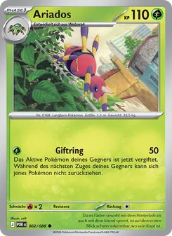 Ariados, Optimale Ordnung No. 002 Normal