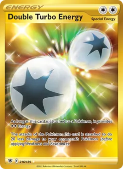 Double Turbo Energy, Astral Radiance Nº 216 Holo
