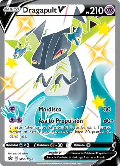 Dragapult V, Cartas de promoción ESES No. SWSH096 Holo