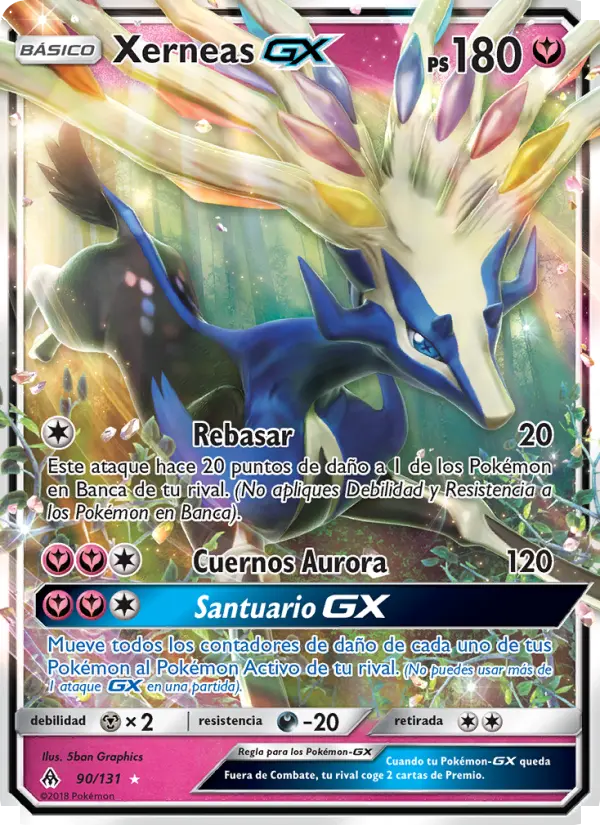 Xerneas GX, Luz Prohibida Nº 90