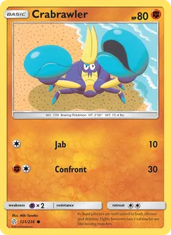 Crabrawler, Cosmic Eclipse No. 121 Normal
