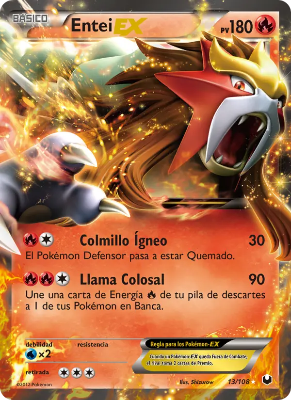 Entei-EX, Oscuros Exploradores No. 13