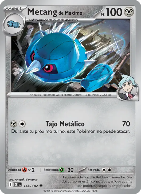 Metang de Máximo, Rivales Predestinados Nº 144