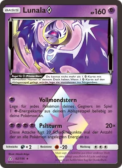 Lunala ◇, Ultra-Prisma Nº 62 Normal