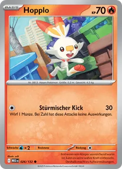 Hopplo, Mega-Entwicklung Nº 026 Normal