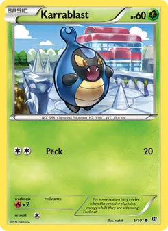 Karrablast, Plasma Blast No. 6