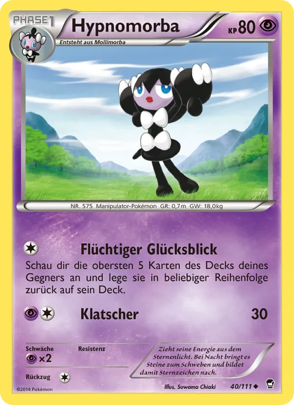 Hypnomorba, Fliegende Fäuste Nº 40