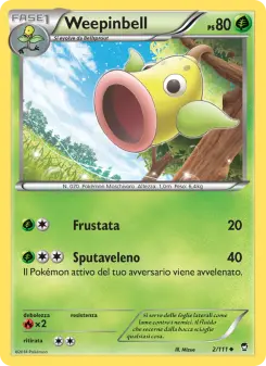 Weepinbell, Colpi Furiosi Nº 2 Normal