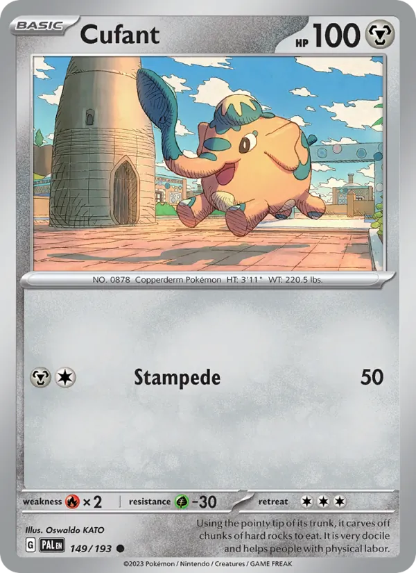 Cufant, Paldea Evolved No. 149