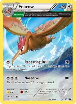 Fearow, XY Black Star Promos No. XY57 Normal