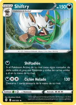 Shiftry, Cielos Evolutivos No. 97 Normal