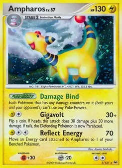 Ampharos, Platinum No. 1