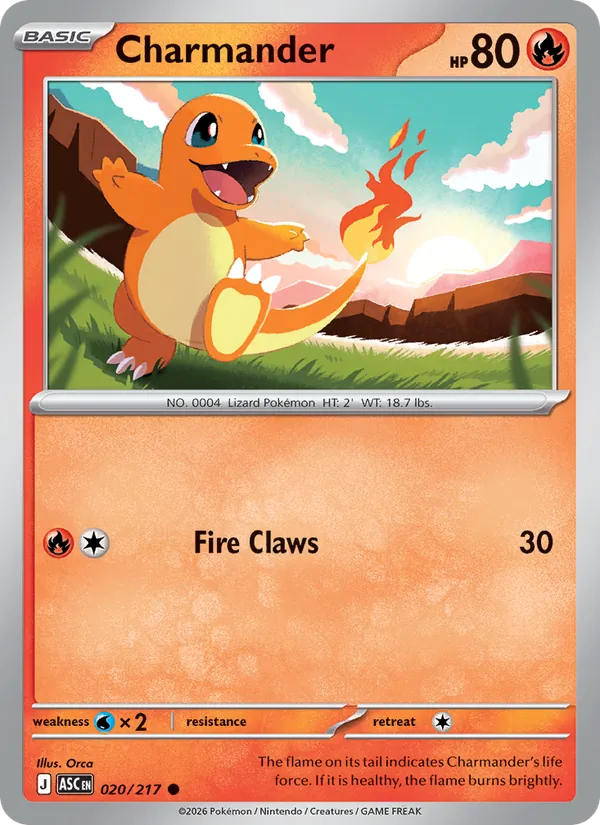 Charmander, Ascended Heroes Nº 020