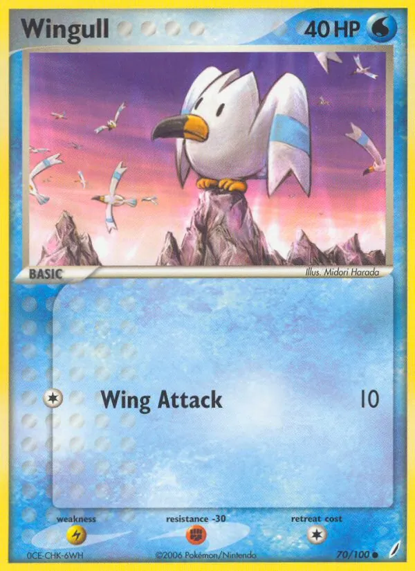 Wingull, Crystal Guardians Nº 70