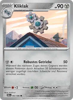 Kliklak, Schwarze Blitze Nº 062 Normal