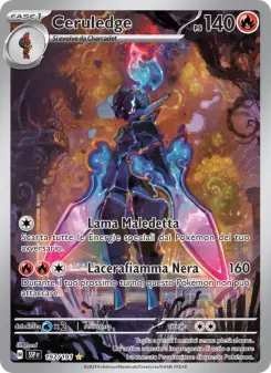 Ceruledge, Scintille Folgoranti No. 197 Holo