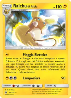 Raichu di Alola, Sintonia Mentale No. 57 Normal