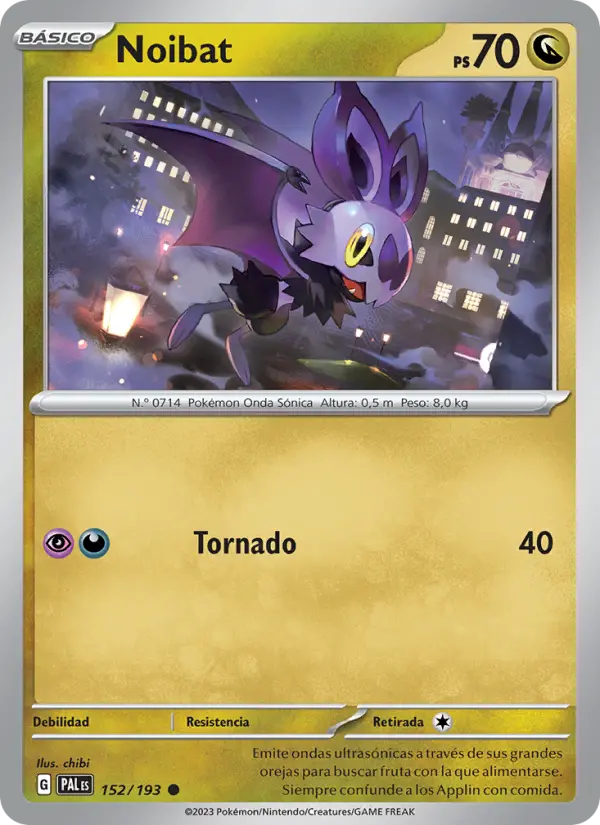 Noibat, Evoluciones en Paldea No. 152