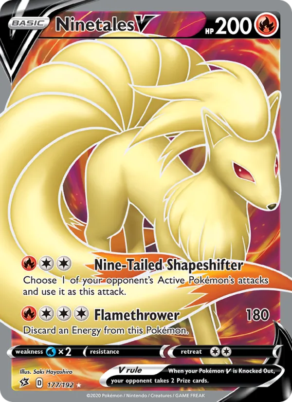 Ninetales V, Rebel Clash No. 177