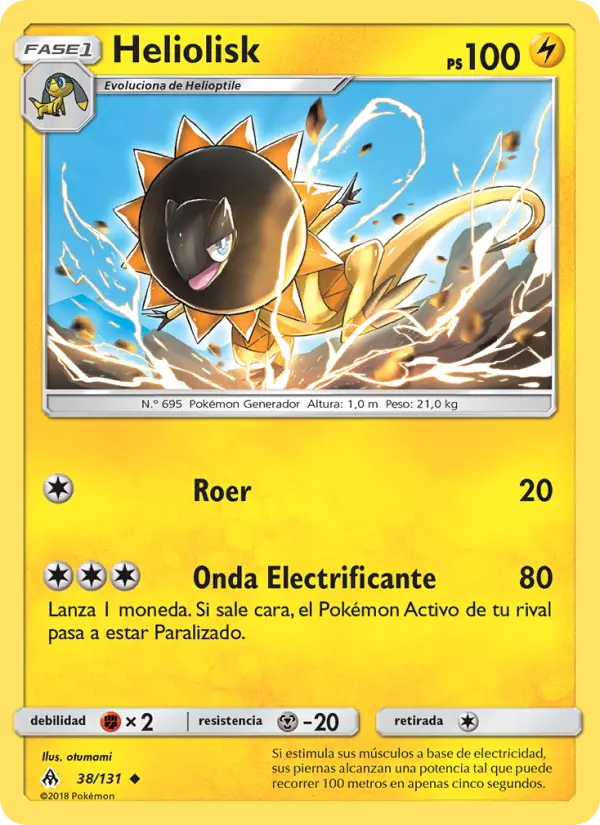 Heliolisk, Luz Prohibida No. 38