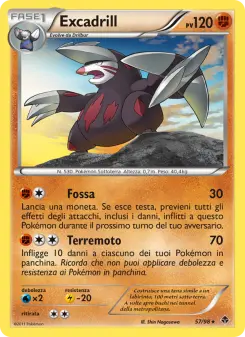 Excadrill, Nuove Forze No. 57 Normal