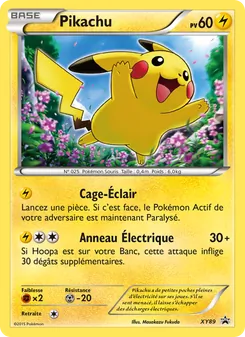 Pikachu, Promo XY Nº XY89 Normal